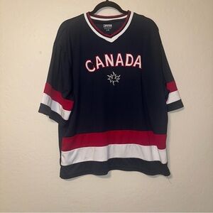 Black Canada Hockey Jersey